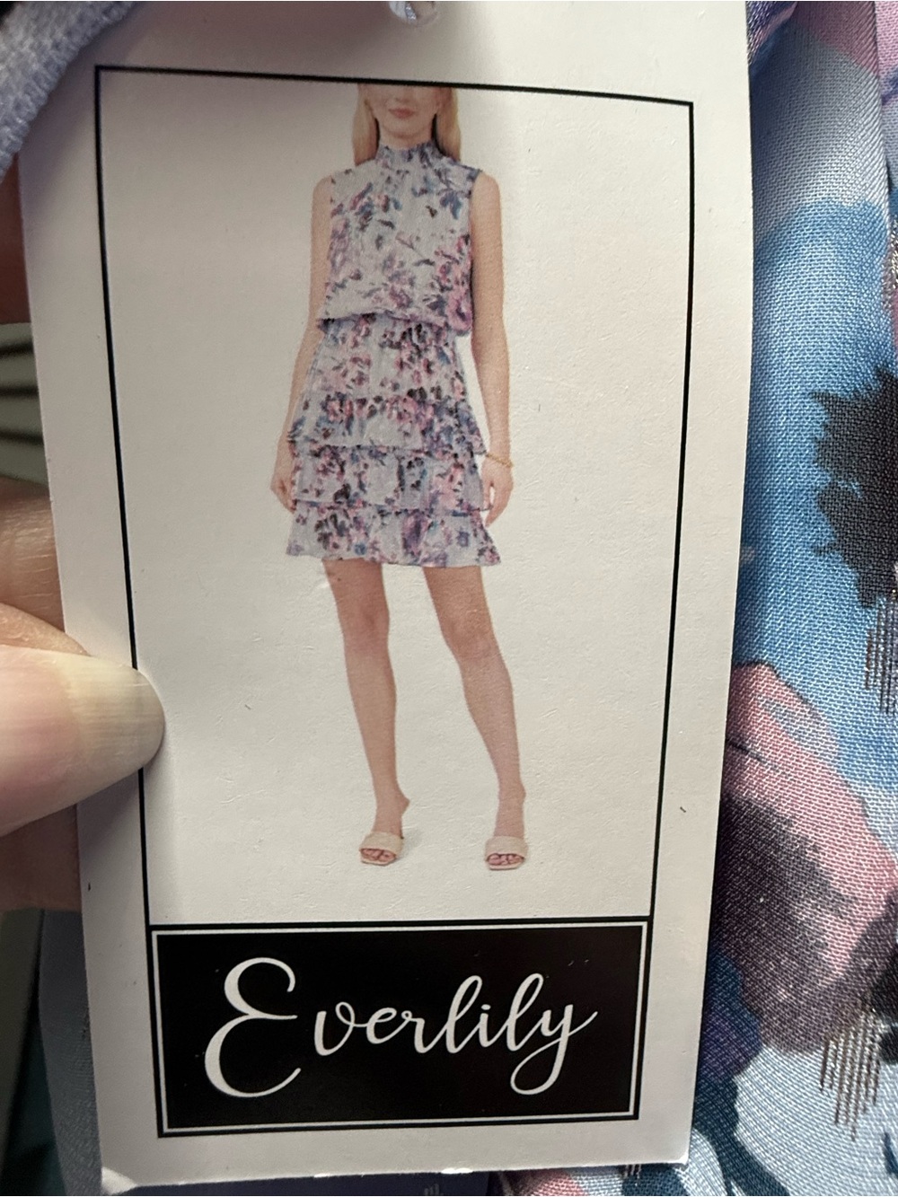 Everlily Ruffled Layered Dress